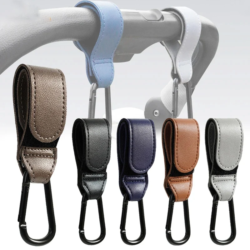خطاف عربة أطفال عصري من الجلد  - مراجعة Travel Accessories Baby وسعره