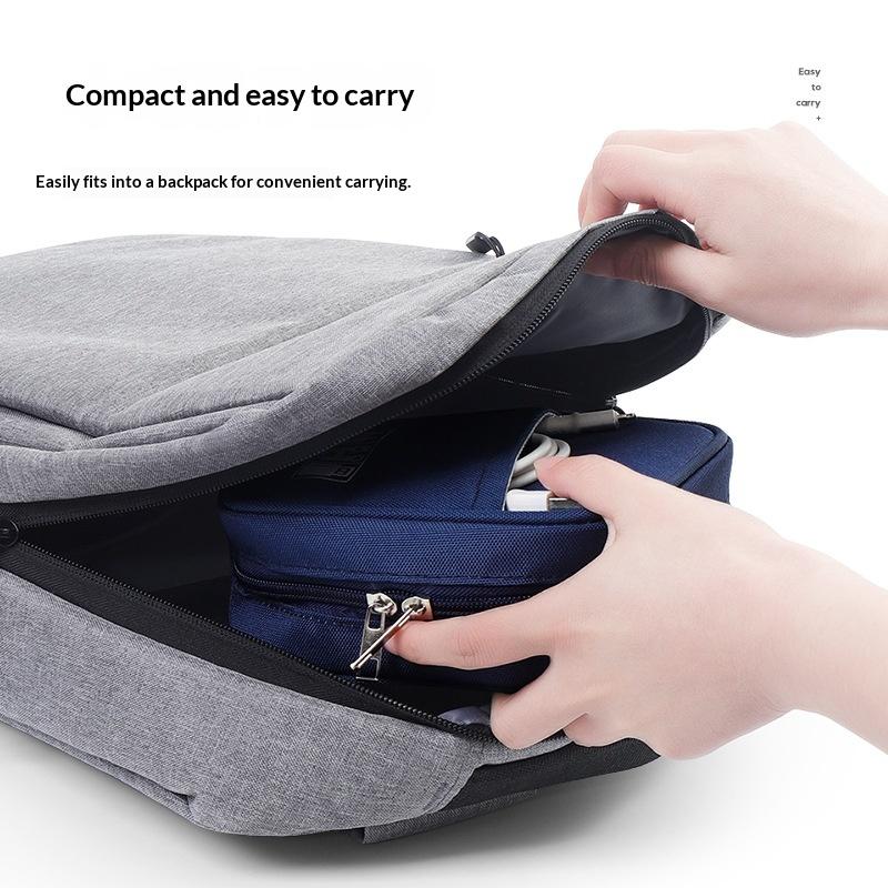 【F】حقيبة تنظيم الكابلات المحمو - مراجعة Travel Accessories Organizer Bag وسعره